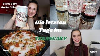 Werde ich VEGAN ? Die letzten Tage im Veganuary mit Taste Tests, Review + Fazit