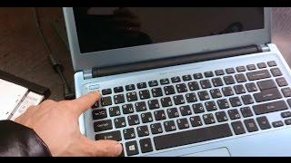 Как зайти в BIOS ноутбука Acer v5-471g 371g 571g
