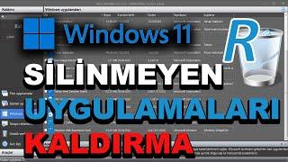 Sistemdeki Gereksiz Program ve Uygulamaları kaldırma - Revo Uninstaller