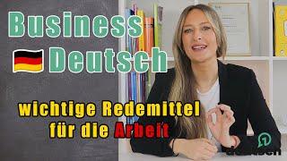 Business Deutsch ‍ - Erweitere deinen Wortschatz für den Arbeitsplatz