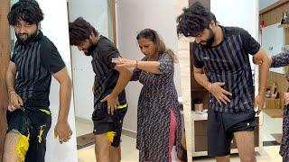 Potty Prank On Mom || Nitin Watts Vlogs