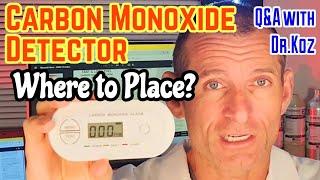 Carbon Monoxide Detector Where to Place?