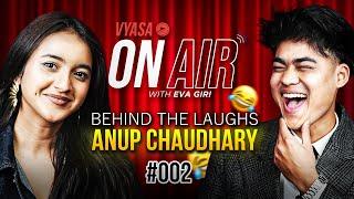 Vyasa On Air With Eva #002 - Ghosts, Giggles & Viral Videos | Anup Chau