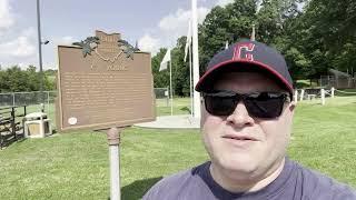 Guardians of the CLE Co-host James Ellifritz visits Cy Young Memorial Park in Newcomerstown, OH