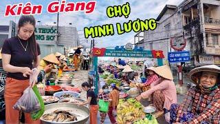 CHỢ MINH LƯƠNG CŨ - Sau 1 Năm Giải Tỏa Vẫn Đông Đúc Nhộn Nhịp Như Xưa