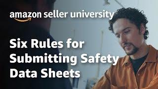 Amazon Product Regulations and Compliance - Submitting Safety Data Sheets