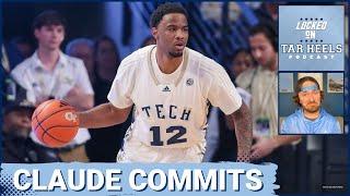 What will Georgia Tech transfer Tyzhaun Claude add to UNC? | AJ Dybantsa, Eric Reibe schedule visits