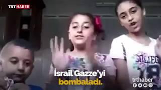 İsrail'in Gazze saldırısı çocuklara korku dolu anlar yaşattı