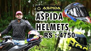 ASPIDA HELMETS REVIEW AND ITS FEATURES BY VIMAL KALLATH /   MOTO HAWK