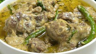 Once you try this mutton recipe, you'll be addicted! Mutton Malai Handi Recipe ️