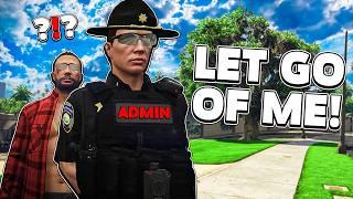 Arresting ADMINS That BREAK My GTA Roleplay IMMERSION...