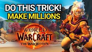 This Trick Will Make You Millions of Gold In The War Within - Profession Gear Funnel