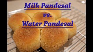 Milk Pandesal vs Water Pandesal | Home made soft and fluffy, Dairy free Pandesal Recipe