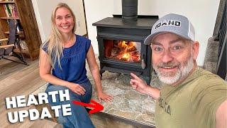 EPIC Wood Stove Hearth Pad Renovation