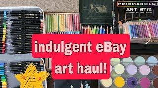 Highly Indulgent Collective eBay Art and Coloring Supply Haul!