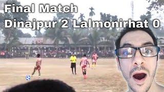 Xmandre REACT Soccer Football Final Match in Bangladesh Local Team | Dinajpur 2 - Lalmonirhat 0