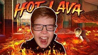 The school is still on fire! | Hot Lava 