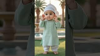  Baby’s First Quran Recitation – So Peaceful!  | #QuranTime #CuteMuslim #BlessedBaby