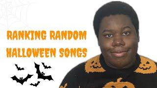 Ranking random Halloween songs | AJ Adisa