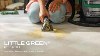 Little Green® Pet Pro Portable Carpet Cleaner | Feature Overview