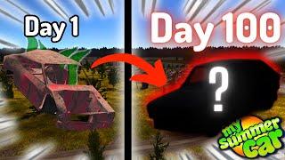 *100 Days In My Summer Car* | Part 1