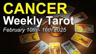 CANCER "A HAPPY NEW CHAPTER!" Weekly Tarot Reading February 10th to 16th 2025 #weeklytarotreading