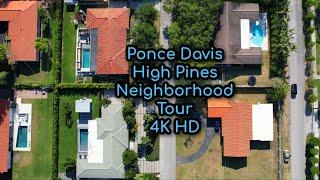 Ponce Davis in 4K | High Pines | Miami | Florida | Neighborhood Tour