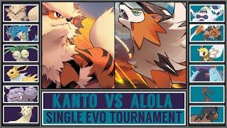 KANOT vs ALOLA | Single Evolution Pokémon Tournament (Battle #1)