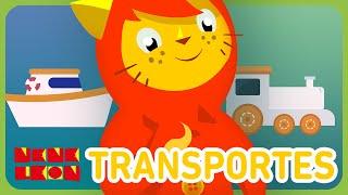 Canción de los Medios de Transporte - Canciones para niños y bebés - Nene León