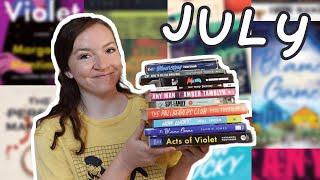 July Wrap Up 2022 // a pretty good reading month?!