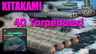 Kitakami - torpedo galore - WOWS