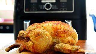 Air Fryer: Whole Roast Chicken.  In Less Than One Hour