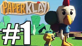 PaperKlay Gameplay Walkthrough Part 1 - World 1