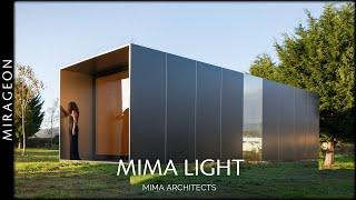 A Nearly Invisible Small Prefabricated House | MIMA Light