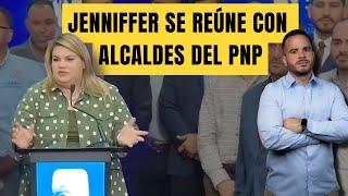 Jenniffer González se reúne con alcaldes PNP