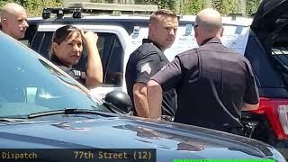 PERIMETER SEARCH for WANTED SUSPECT - LAPD - Video from the scene with Tactical Audio // 04-JUL-2023