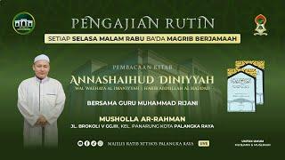 KITAB ANNASHOIHUD-DINIYAH ( Habib Abdullah Al-Haddad ) / GURU MUHAMMAD RIJANI /17 September 2024