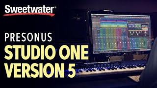 PreSonus Studio One Version 5 DAW Software Overview