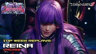 Tekken 8 | Top Replays Reina (Yagami) | High Level Gameplay