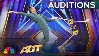 Daniel Simu And His Dancing Robot SURPRISE The Judges With Acrobotics! | Auditions | AGT 2024