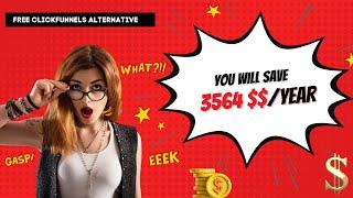 Best Cheap Alternative to Clickfunnels: Free funnel builder for affiliate marketing