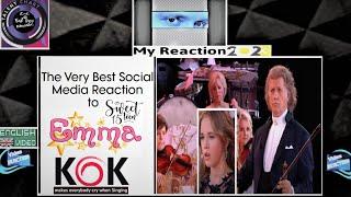 C-C Euro Pop Music Reaction - 15 year old makes whole Audience Cry! André Rieu Ft. Emma Kok -Voilà