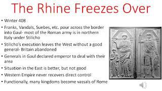 The Fall of the Western Roman Empire (Lecture 2.2)