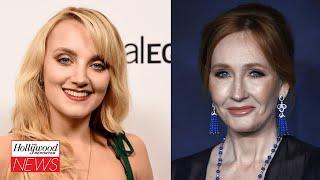 Harry Potter Star Evanna Lynch Addresses J.K. Rowling Trans Controversy | THR News