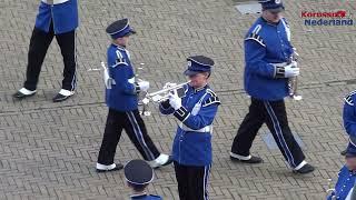 Show  en Marchingband Tamarco tijdens Taptoe Drunen 2024