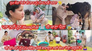 ਪਤਾ ਨਹੀਂ ਹੁਣ Hospital ਹੀ ਜਾਣਾ ਪੈਣਾ  ||by Punjabi Batth Family New Vlog