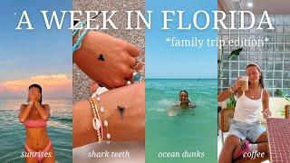 Florida week in my life *family trip!!! sunrise swims, beach days, & lots of coffee!!