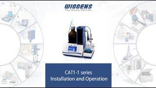 CAT1 Automatic titrator with one burette and magnetic stirrer  CAT1-1series