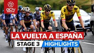 GC Battle Gets Underway! | Vuelta A España 2023 Highlights - Stage 3