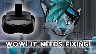 Vive Focus Vision (Face + Eye Tracking) in VRChat